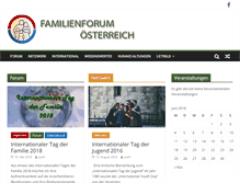 Tablet Screenshot of familienforum.at